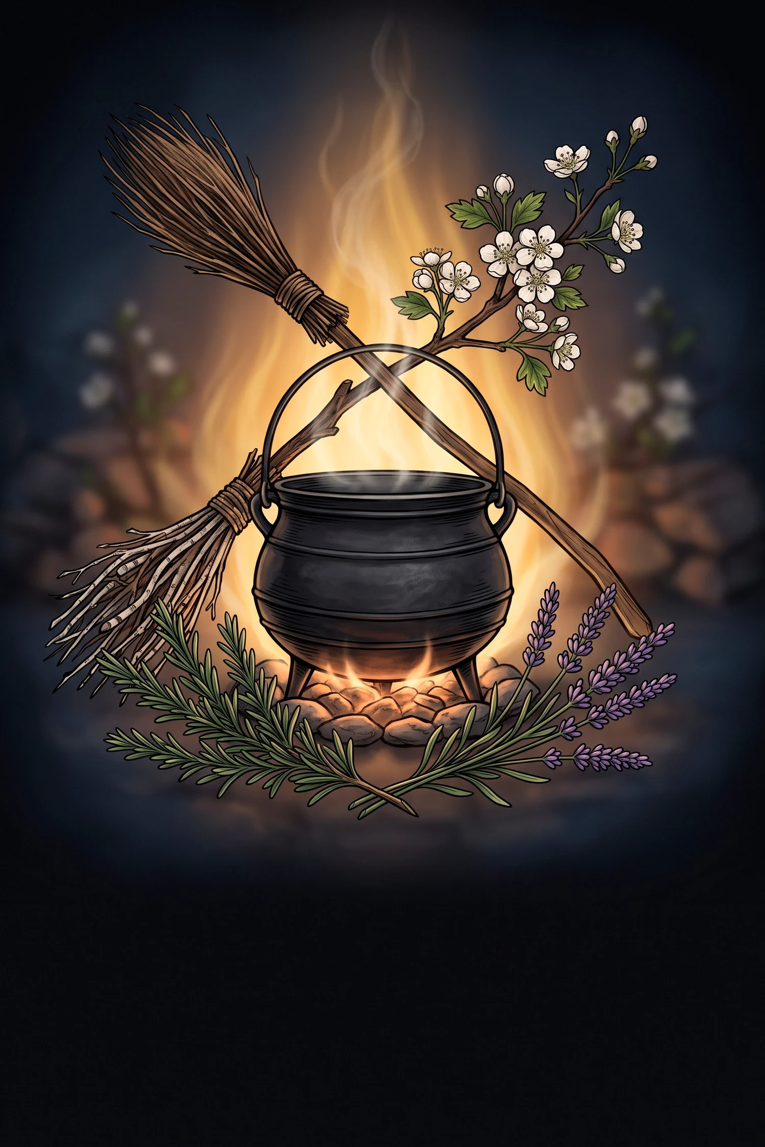 Hearth and Hedge oracle deck