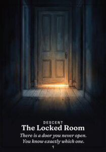 The Locked Room oracle card
