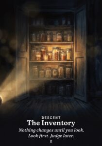 The Inventory oracle card