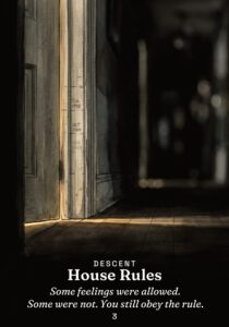 House Rules oracle card