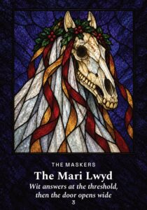 The Mari Lwyd oracle card