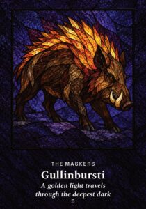 Gullinbursti oracle card