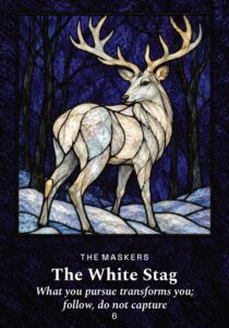 The White Stag oracle card
