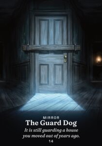 The Guard Dog oracle card