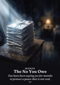 The No You Owe oracle card