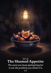 The Shamed Appetite oracle card