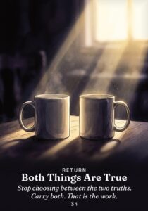 Both Things Are True oracle card