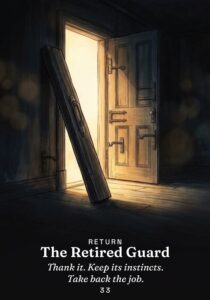 The Retired Guard oracle card