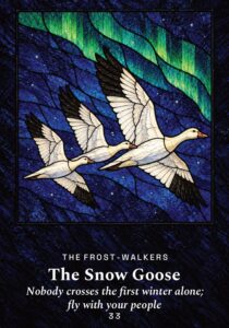 The Snow Goose oracle card
