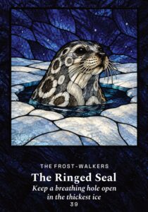 The Ringed Seal oracle card