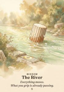 The River oracle card