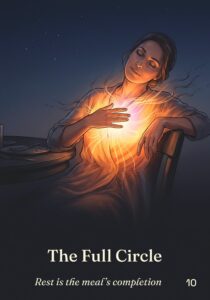 The Full Circle oracle card