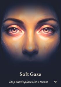 Soft Gaze oracle card