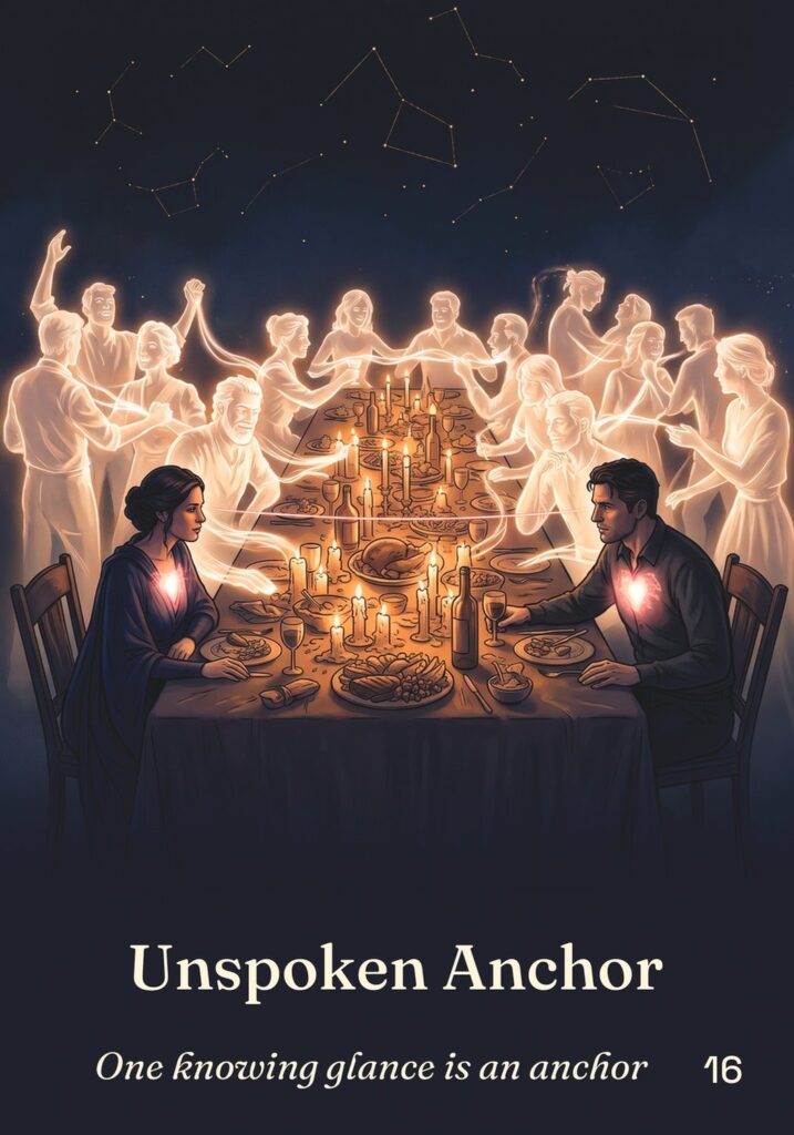 Unspoken Anchor oracle card from The Table of Connection Oracle deck