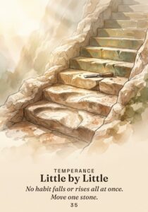 Little by Little oracle card