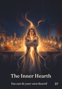 The Inner Hearth oracle card